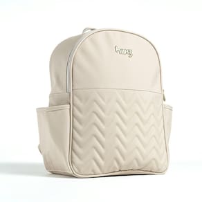 Mochila de Maternidade Hug Zig Zag Bege