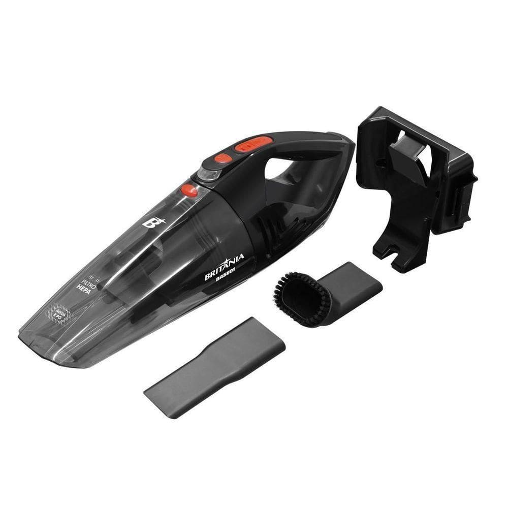 Aspirador De Pó Portátil Britânia Pó E Água Bivolt 60W BASE01 Bivolt