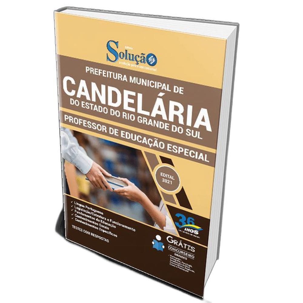 Apostila Candelária Rs - Professor De Educação Especial