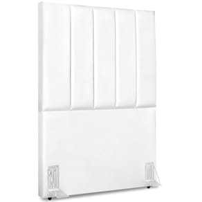 Cabeceira Solteiro 90cm Allia Corano Branco Rm Branco