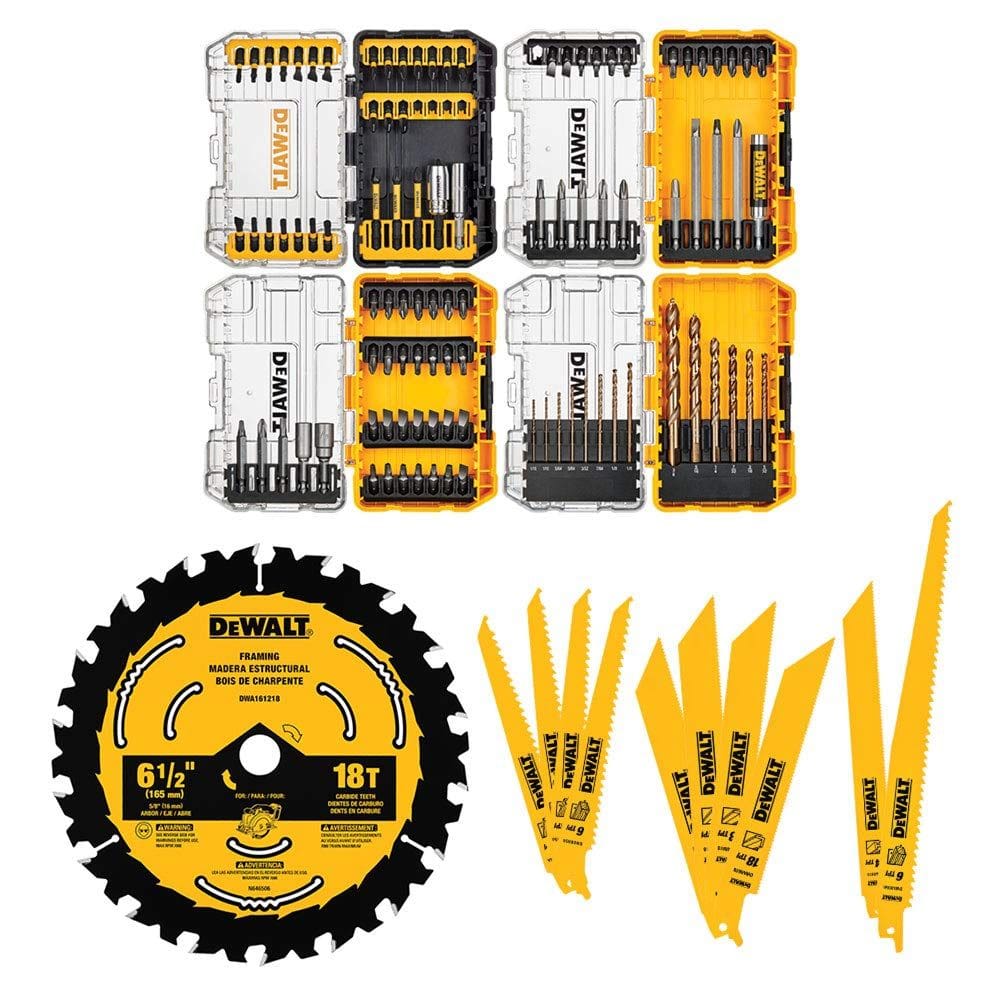 Conjunto principal DEWALT DWA123AMQ4 100PC com armazenamento conectável