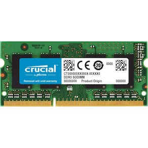 Memória Crucial 16 GB DDR3L 1600 MHz SODIMM 204 pinos