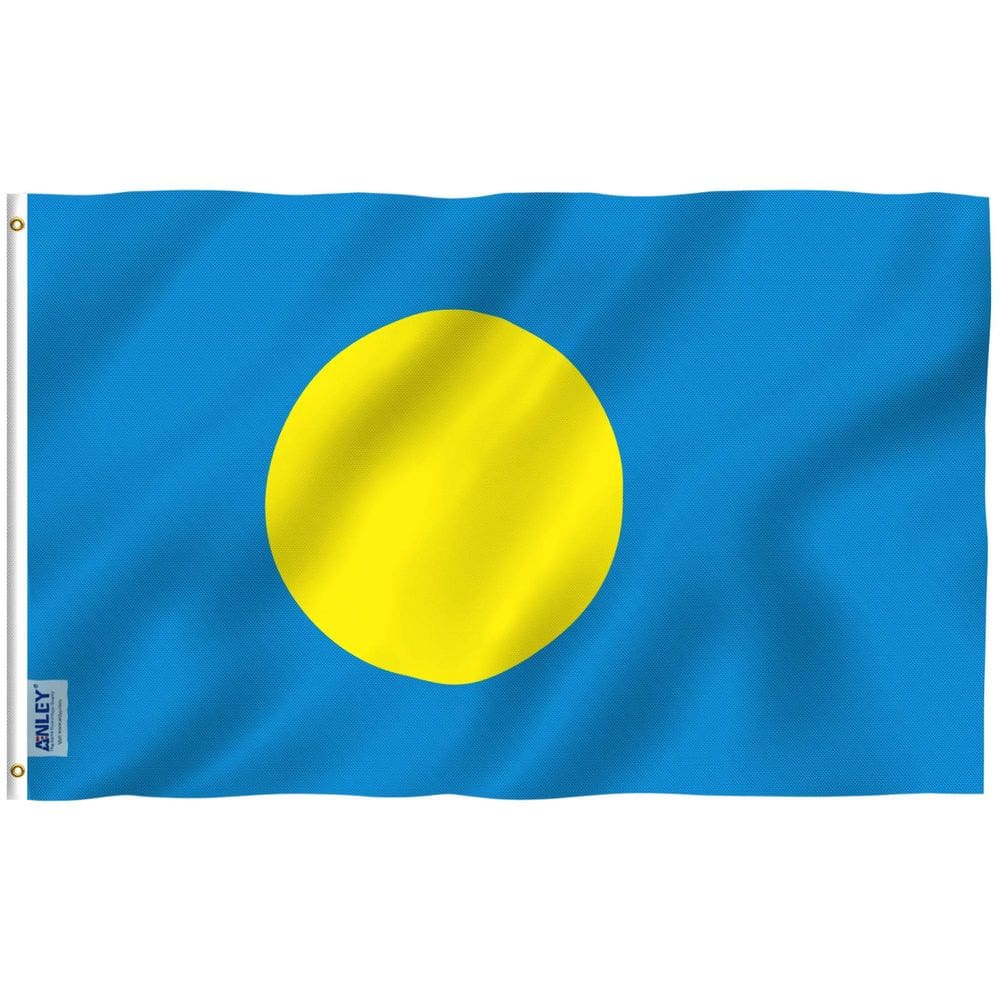 Bandeira Anley Fly Breeze Palau 90x150cm Poliéster