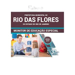 Apostila Rio Das Flores Rj - Monitor De Educação Especial