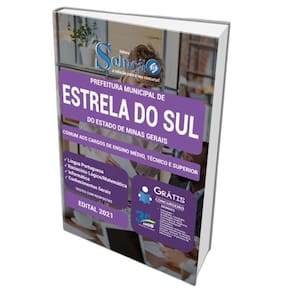 Apostila Estrela Do Sul Mg - Ensino Médio Técnico E Superior