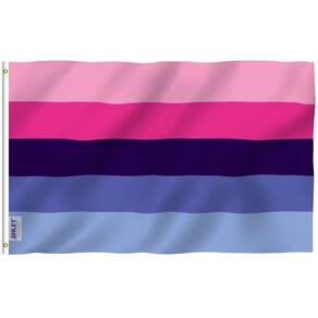 Bandeira Anley Fly Breeze Omnisexualidade Omni Pansexual 90x150cm