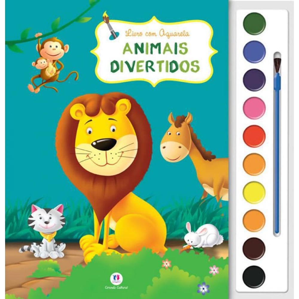 Livro Animais Divertidos