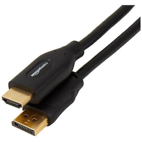 Cabo DisplayPort para HDMI Amazon Basics, 3 pés, 1080p, pacote com 5