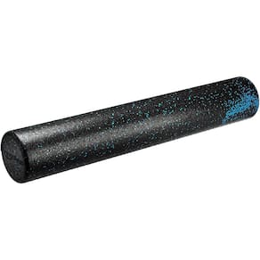 Rolo de espuma Amazon Basics de alta densidade 36 cm salpicado de azul