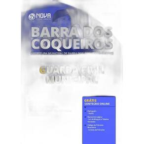Apostila Guarda Municipal Barra Coqueiros - Nova Concursos