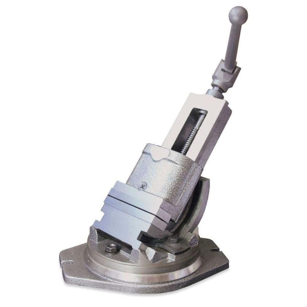 Morsa Giratória Reclinável Para Máquina, Abertura 100mm - Noll