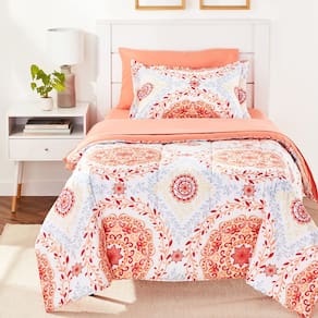 Conjunto de edredom Amazon Basics Micromink Sherpa Twin/Twin XL