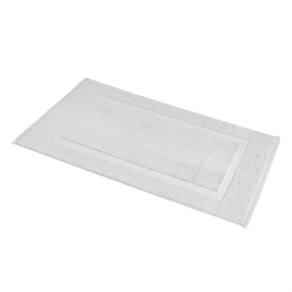 Tapete de banho Amazon Basics Soft Silver 50x80cm 100% algodão