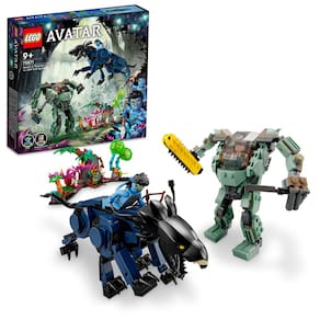 Blocos de brinquedo LEGO Avatar Natili vs Colonel Qualitch 75571