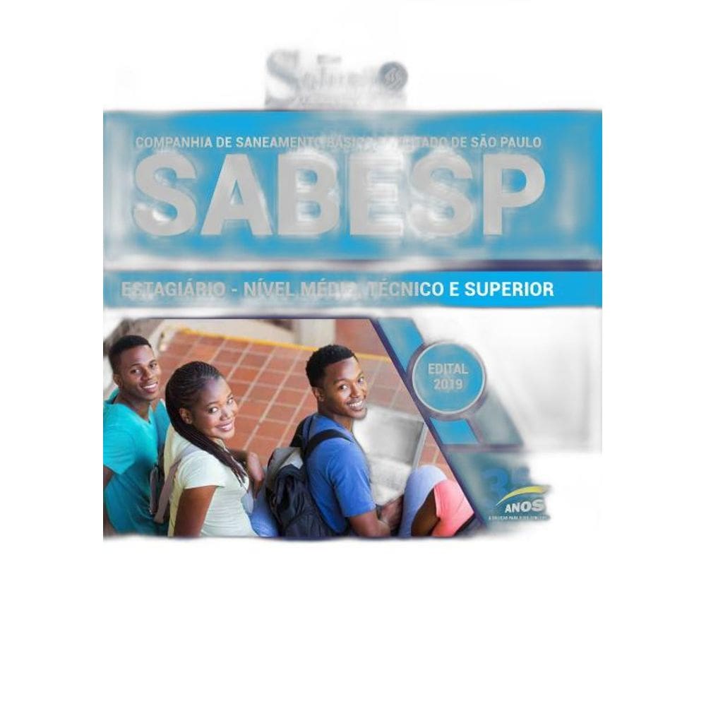 Apostila Concurso SABESP 2019  Estagiário