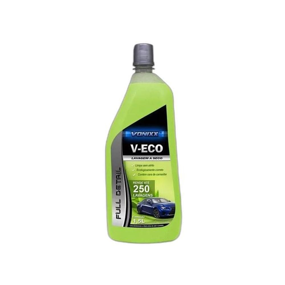 Lavagem a seco 1,5L Rende até 250 lavagens - V-ECO - Vonixx