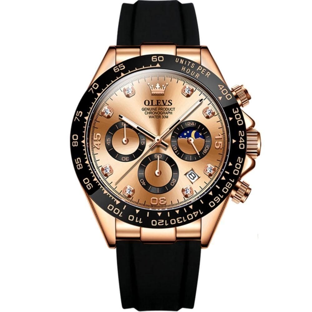 Relógio De Quartzo Masculino Esportivo Luminoso De Quartzo