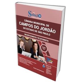 Apostila Câmara Campos Do Jordão - Recepcionista Telefonista