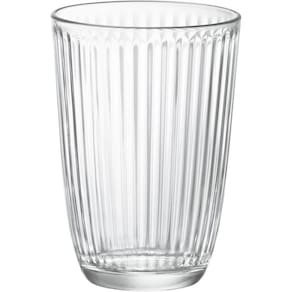 Bormioli Rocco Line Copo Long Drink 12x8x8cm 390ml Vidro Transp 6pç