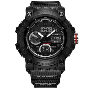 Relógio De Pulso Masculino Digital Led Esportivo Preto