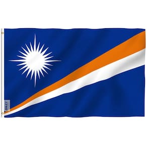 Bandeira Anley Fly Breeze Ilhas Marshall 90x150cm Poliéster