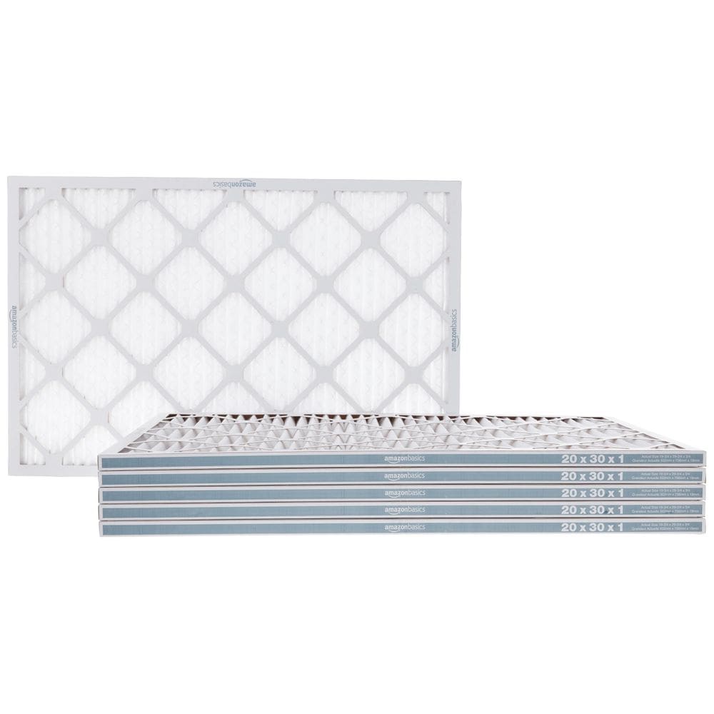 Filtro de ar Amazon Basics Merv 11 AC Furnace 20x30x1”, pacote com 6