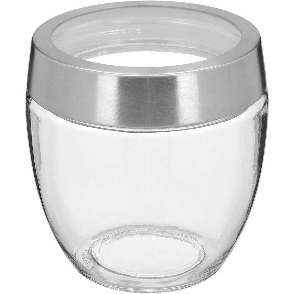 Pote Porta Mantimentos Home&co Vidro 600ml 12x12x12cm