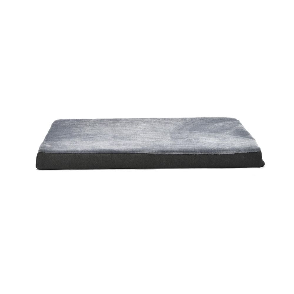 Colchão de espuma de gel para cães e animais de estimação Amazon Basics Large Grey