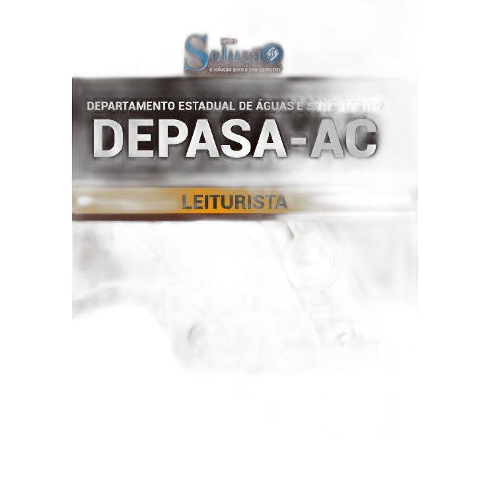 Apostila Depasa-Ac - 2019 - Leiturista