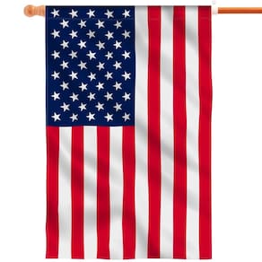 Bandeira doméstica Anley Rip-Proof American USA 70x100cm poliéster