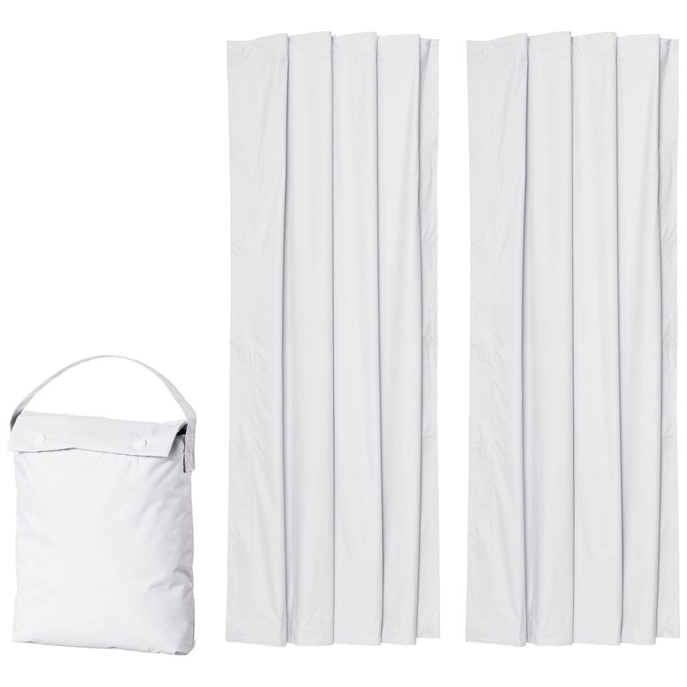 Abajur de cortina Blackout Amazon Basics portátil 50x78cm branco