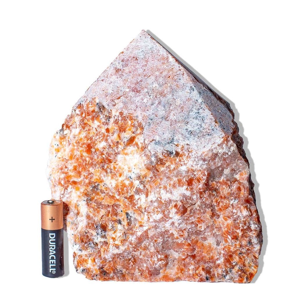 01 Calcita Laranja Pedra Pé e Bico Serrado 2 a 3Kg Tipo B