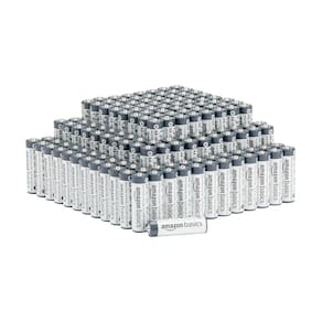 Bateria Amazon Basics AA alcalina 1,5 V, pacote com 150