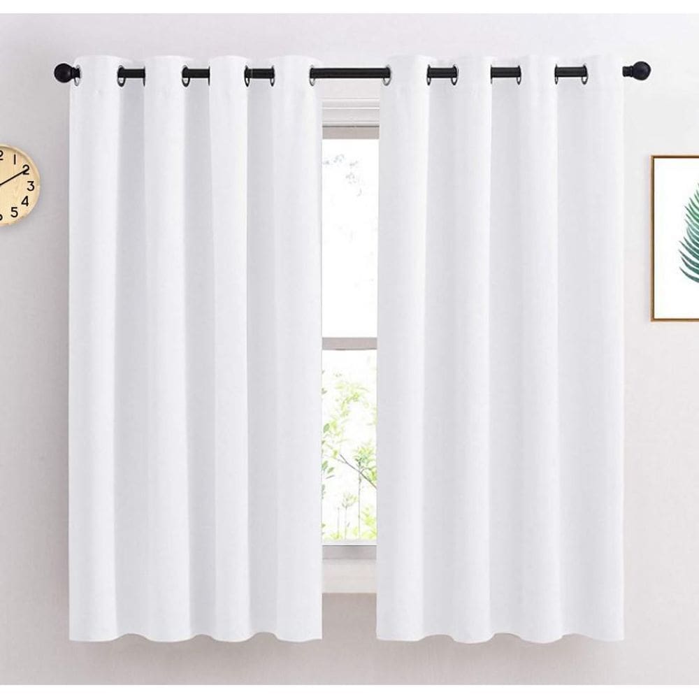 Cortina Alice Para Sala Quarto Cozinha 3,00X1,80M Branca