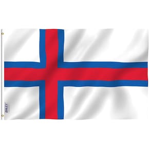 Bandeira Anley Fly Breeze Ilhas Faroé 90x150cm Poliéster