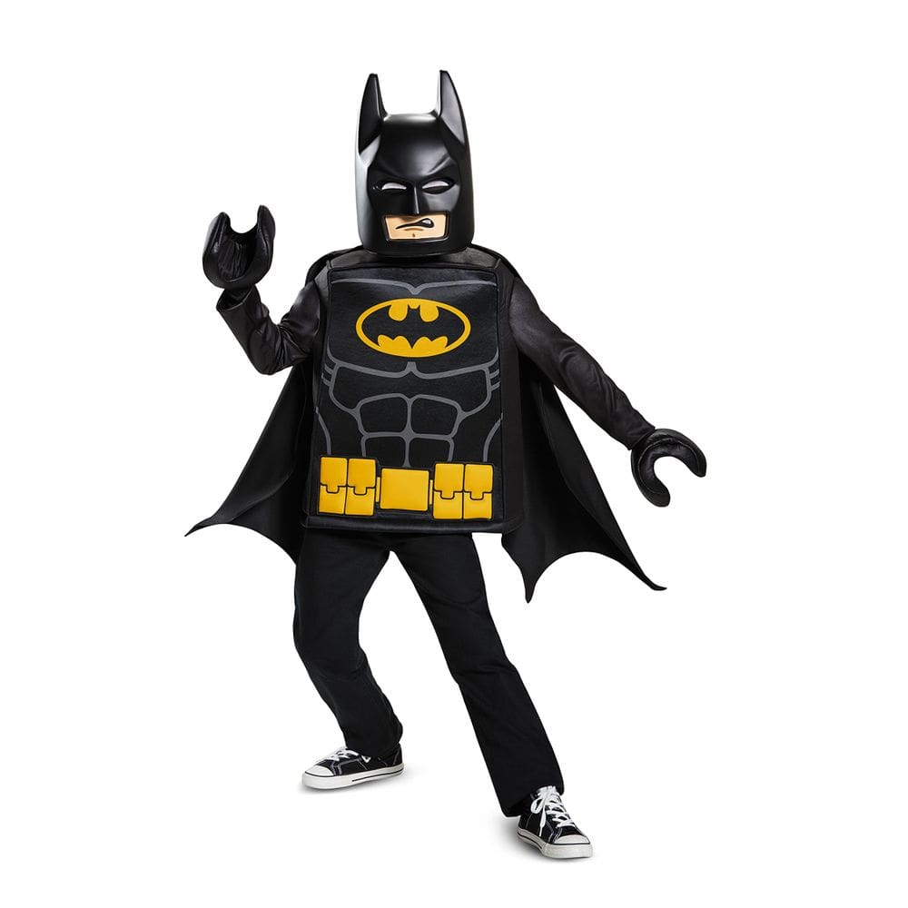 Traje LEGO Batman Movie Classic Batman Black Medium 7-8