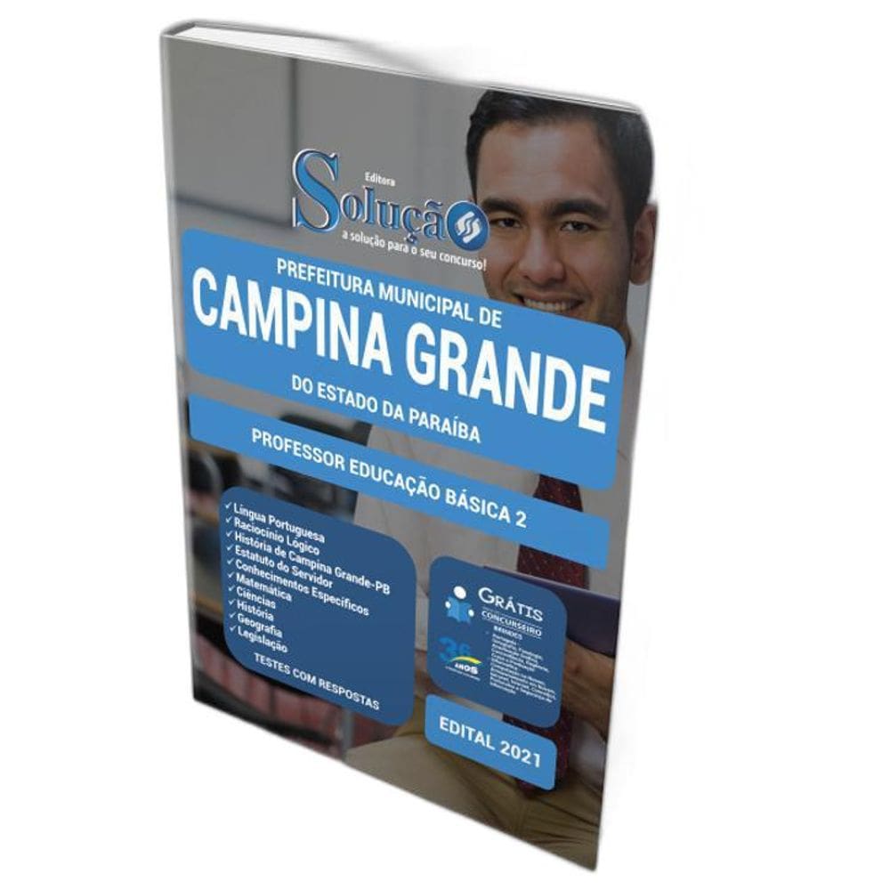 Apostila Prefeitura Campina Grande Pb - Professor 2 - Básico