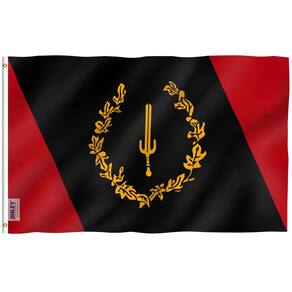 Bandeira Anley Fly Breeze Black American Heritage 90x150cm