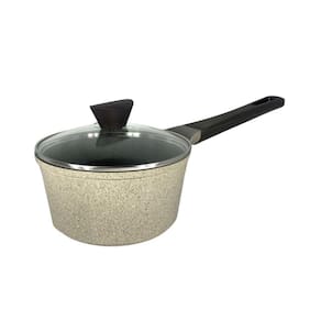Panela 18cm/2,0l Com Revestimento Cerâmico Marble Neoflam Cinza