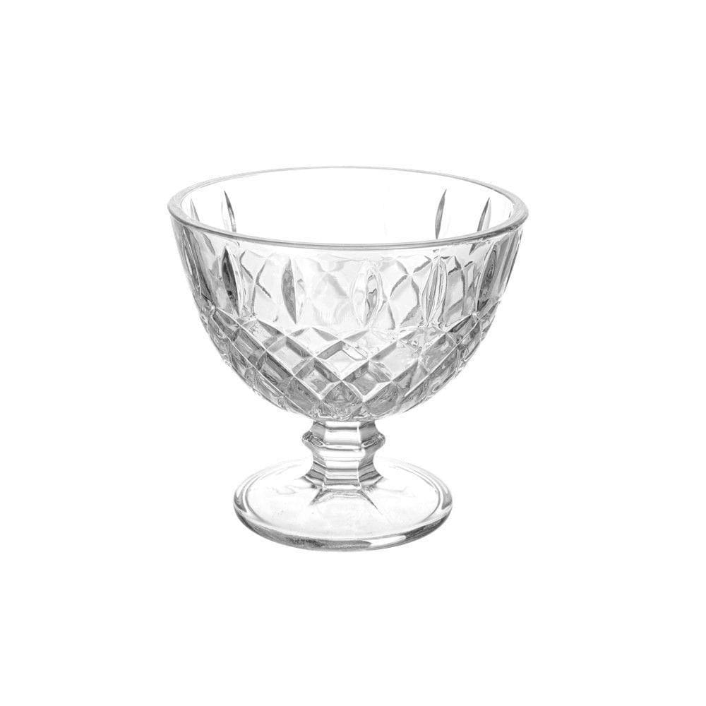 Taça De Sobremesa De Vidro Transparente Granada Emcasa Tem 300ml