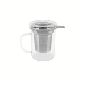 Caneca De Vidro Tramontina Com Infusor De Chá 350 ml