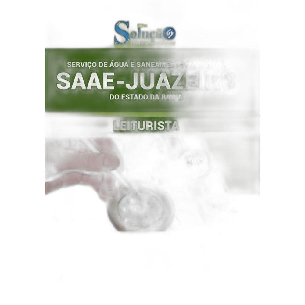 Apostila Saae De Juazeiro Ba - Leiturista