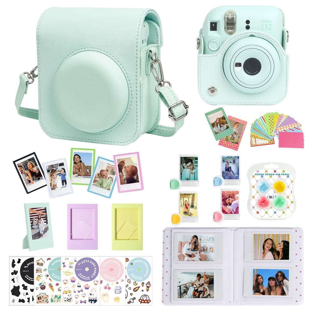 Pacote de acessórios CAIYOULE para câmera Fujifilm Instax Mini 12
