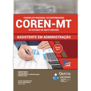 Apostila Coren-Mt - 2019 - Assistente Em Administração