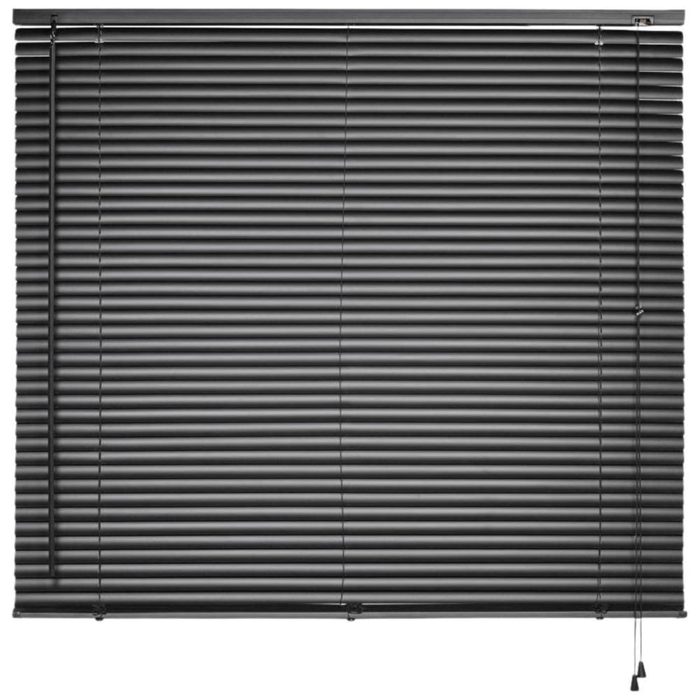 Persiana Horizontal 100X130Cm Pvc Plastica Preta Primafer