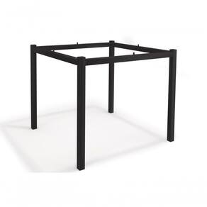 Base Mesa De Jantar Reno M002 Aço S/tampo Niquel - Kappesberg