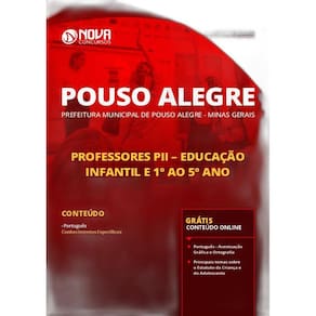 Apostila Pouso Alegre MG 2019 Professores PII Infantil