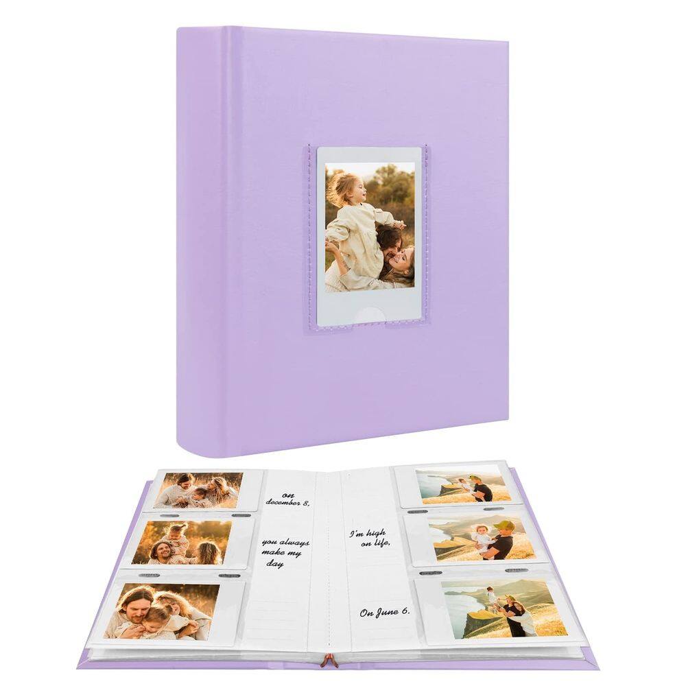 Álbum de fotos Veicevol para Fujifilm Instax Mini Camera Purple