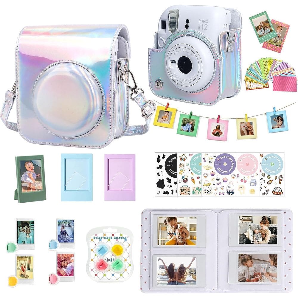 Kit de acessórios WOGOZAN para câmera Fujifilm Instax Mini 12 Sil