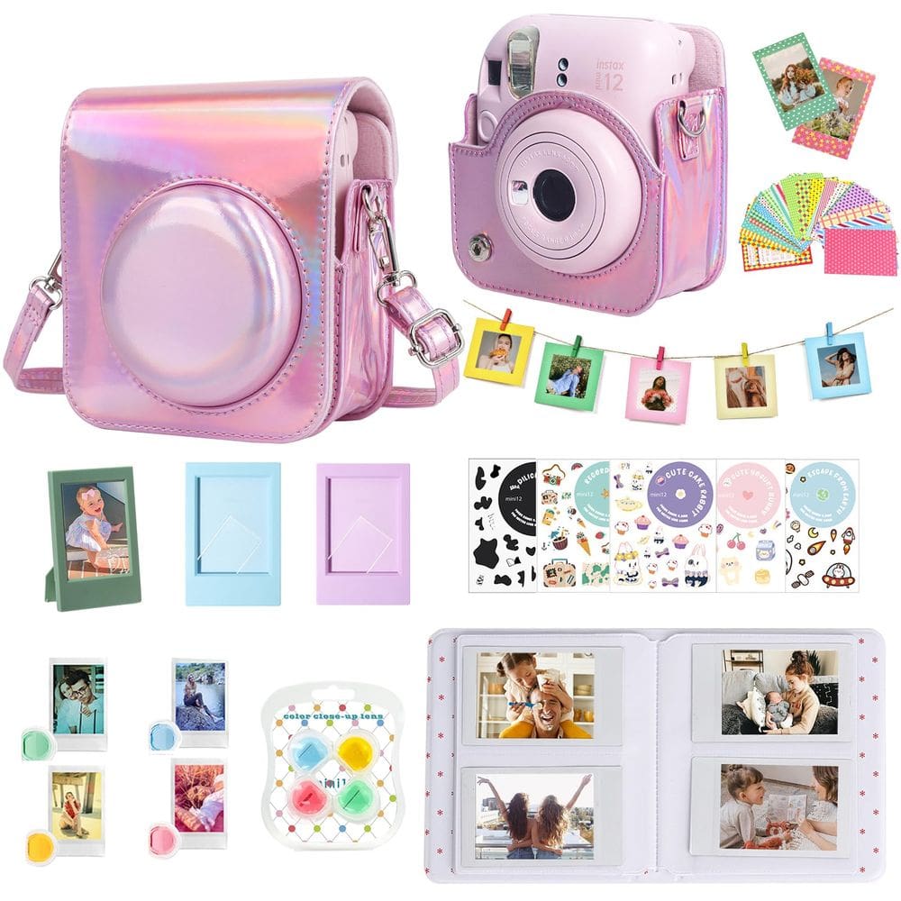 Kit de acessórios de câmera WOGOZAN para Fujifilm Instax Mini 12